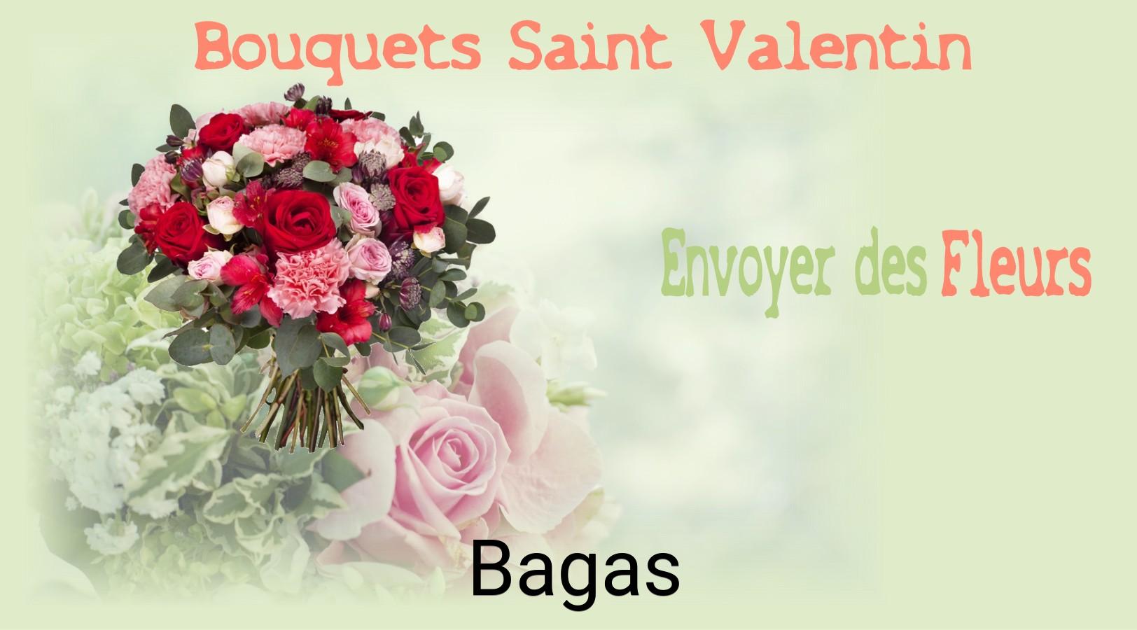 Roses de Saint-Valentin livrées à Bagas